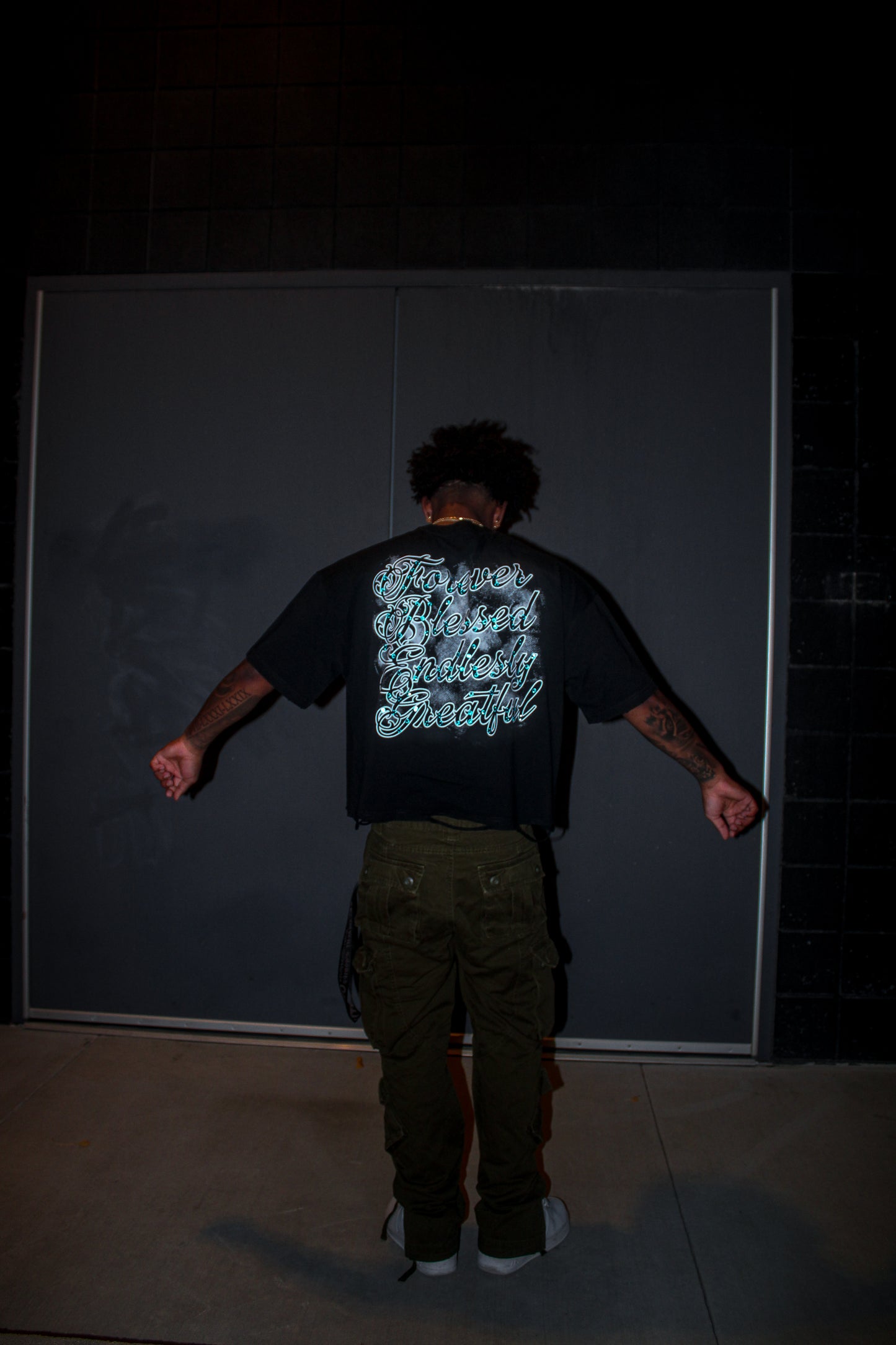 Forever Blessed Cropped T