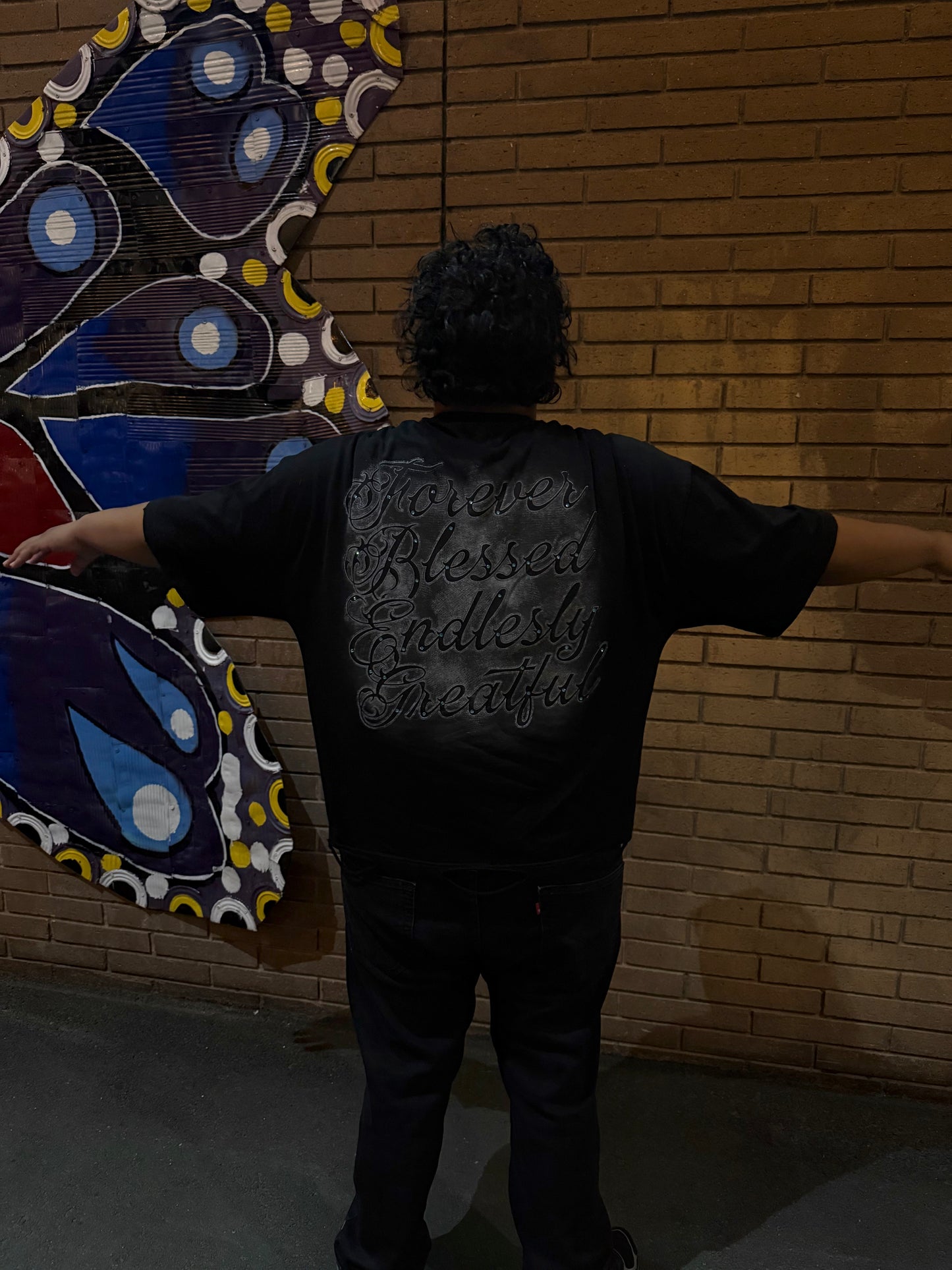 Forever Blessed Cropped T