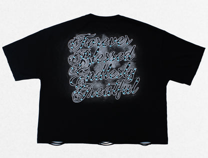 Forever Blessed Cropped T